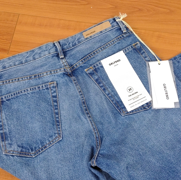 NEW GRLFRND The Helena straight leg high rise jeans - Picture 7 of 11